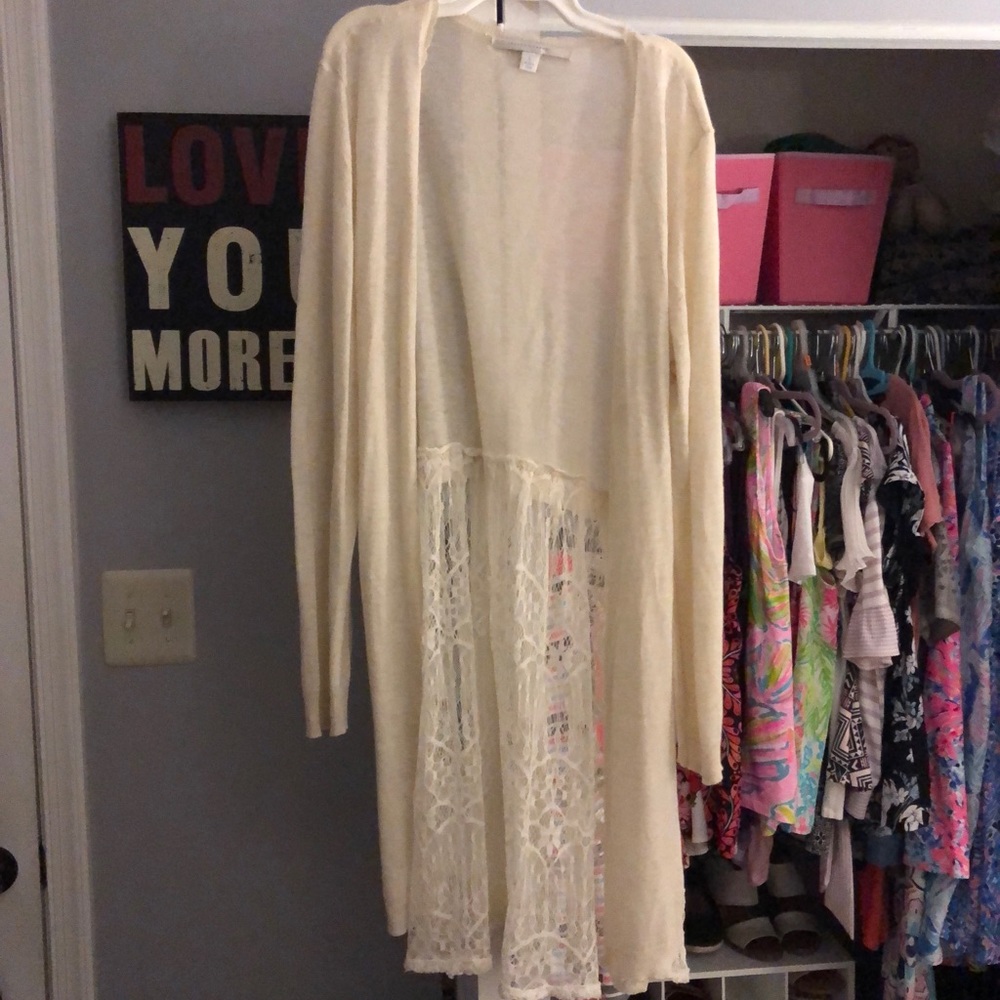 LC Lauren Conrad Lightweight Cardigan